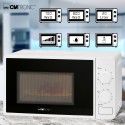 Kuchenka mikrofalowa z grillem Clatronic MWG 792 (biała)