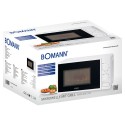 Kuchenka mikrofalowa z grillem 2W1 Bomann MWG 6015 CB (biała)