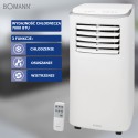 Klimatyzator przenośny, klimatyzacja 3w1, 2 KW Bomann CL 6048 CB