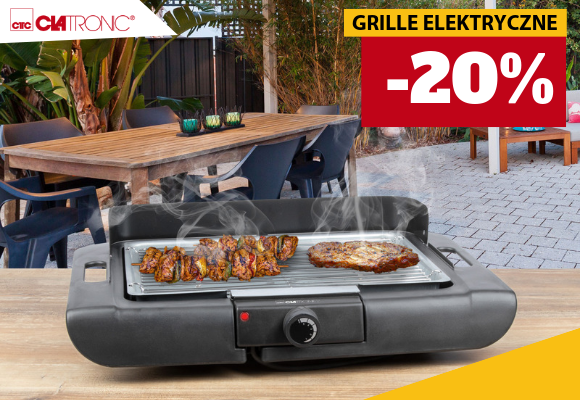 20% zniżki na grille elektryczne